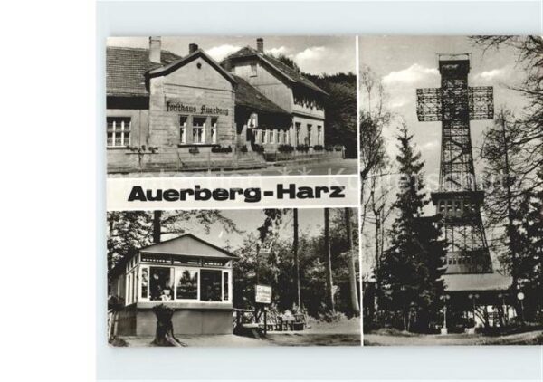 Stolberg Harz Gaststätte Auerberg Kiosk Josephskreuz