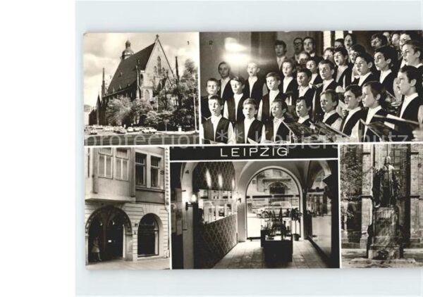 Leipzig Thomaskirche Thomanerchor Bach Gedenkst