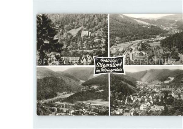 Sitzendorf Thueringen Teilansichten