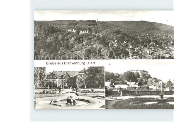 Blankenburg Harz Grossvaterfelsen Heimatmuseum Terrassen