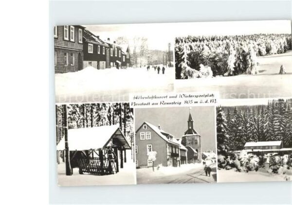 Neustadt Rennsteig Bahnhofstrasse Winterwald Wildfütterung