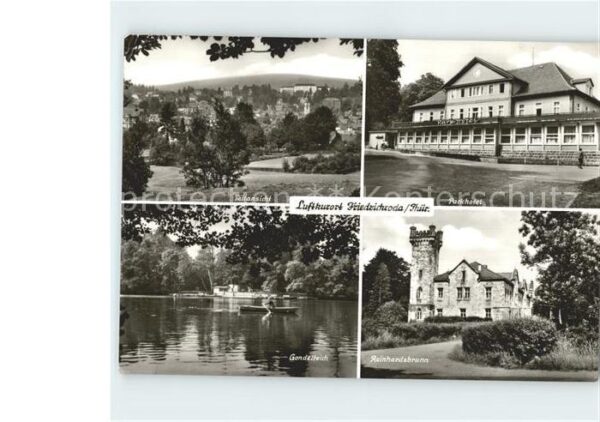Friedrichroda Parkhotel Reinhardsbrunn Gondelteich