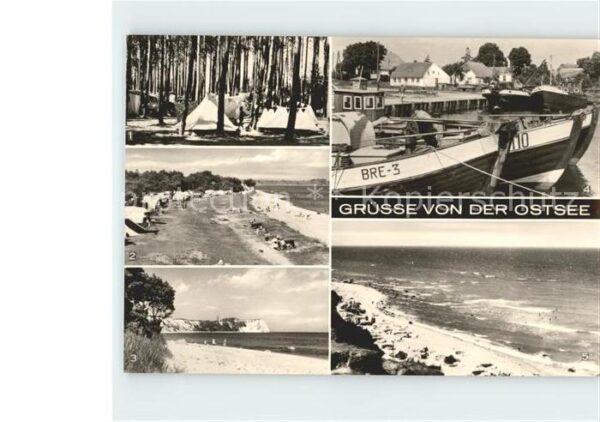 Insel Ruegen Zeltplatz Nonnevitz Drewoldke Kap Arkon