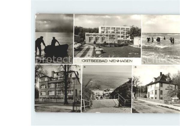 Nienhagen Ostseebad Fischer Strand FDGB Erholungsheim Seest