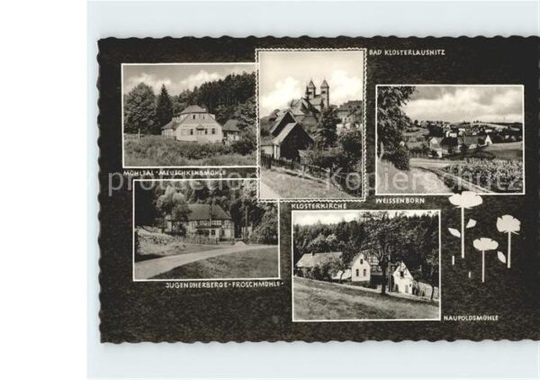 Bad Klosterlausnitz Mühltal Meuschkensmühle Klosterkirche W