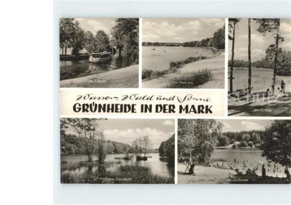 Gruenheide Mark Löcknitz Peetz See Möllensee