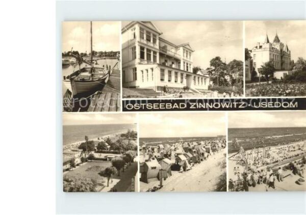 Zinnowitz Ostseebad Usedom Ferienheim Deutschen Reisebüros IG Wism
