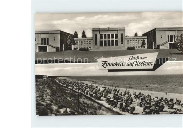Zinnowitz Ostseebad Usedom Strand Gebäude