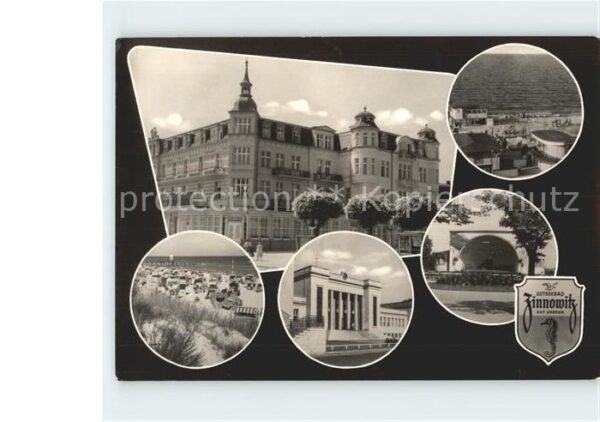 Zinnowitz Ostseebad Usedom Strand Bühne