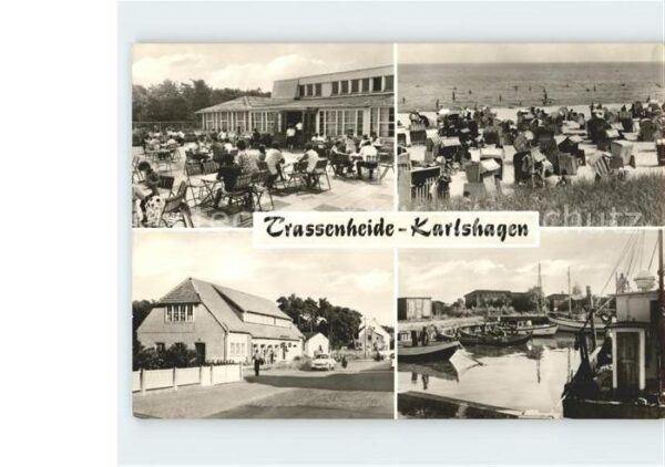 Karlshagen Trassenheide Strand Hafen Boote