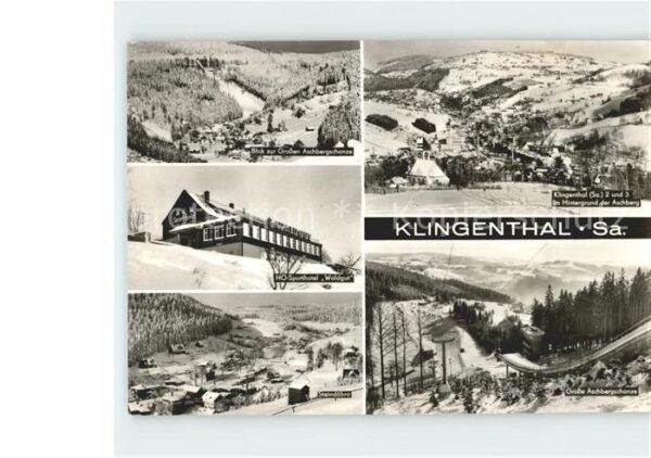 Klingenthal Vogtland Aschberg Grosse Aschbergschanze HO Spor