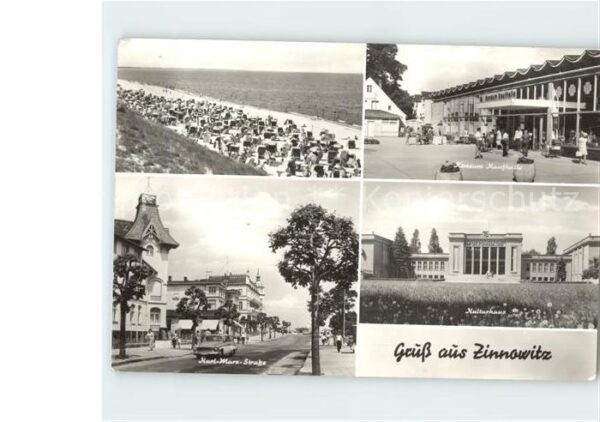 Zinnowitz Ostseebad Usedom Karl Marx Strasse Kulturhaus Kosum Kauf
