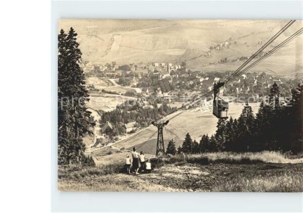 Oberwiesenthal Erzgebirge Luftseilbahn Fichtelberg