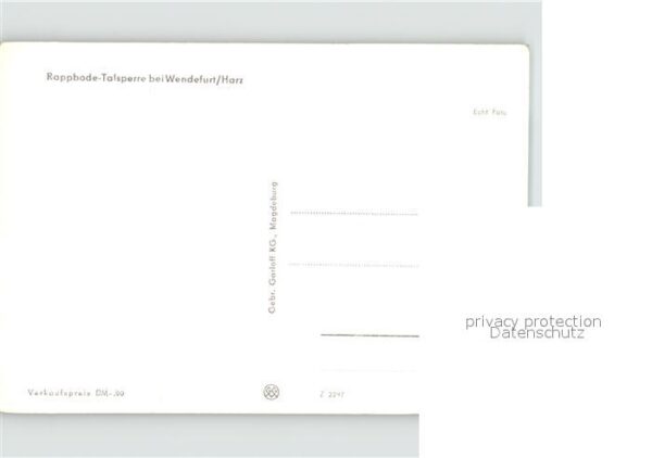 Rappbodetalsperre Wendefurt – Bild 2