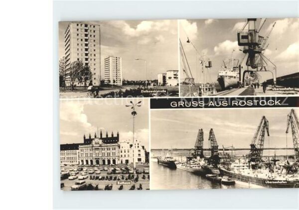 Rostock Ziolkowskistrasse Uberseehafen Rathaus