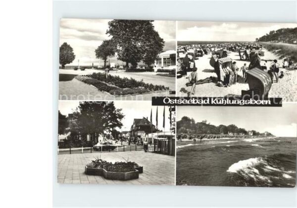 Kuehlungsborn Ostseebad Strandstrasse Maxim Gorki Strasse