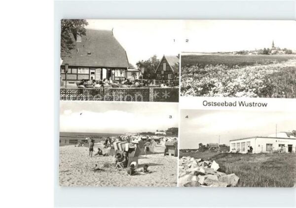 Wustrow Ostseebad FDGB Cafe Sonnenhof Strand Fischland Ca