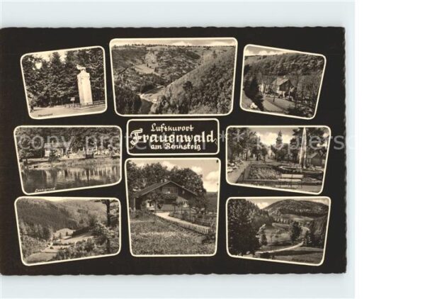 Frauenwald Thueringen Monument Lenkgrund Tränkbachtal