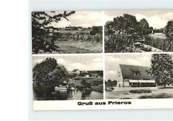 Prieros Boot Brücke Gasthaus