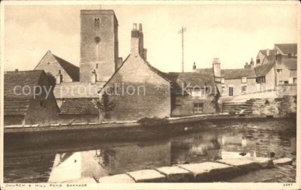 Swanage Purbeck Church Mill Pond