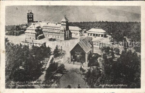 Oberwiesenthal Erzgebirge Berghaus Fichtelberg