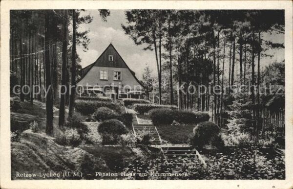 Retzow Lychen Pension Hans am Krummensee