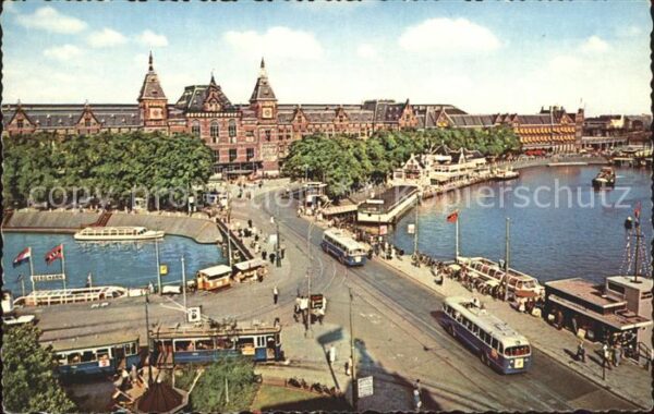 Amsterdam Niederlande Zentralbahnhof