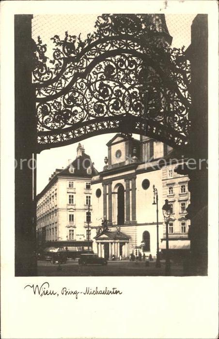 Wien Burg Michaelerter