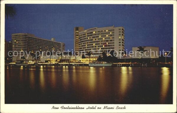 Miami Beach Fontainebleau Hotel