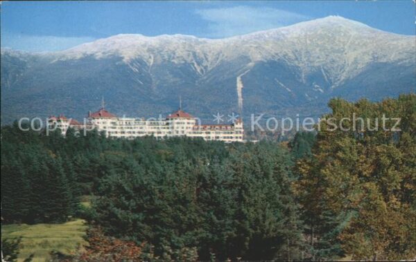 New Hampshire US-State Mount Washington Hotel