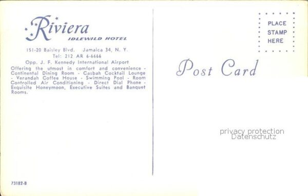 Jamaica New York Riviera Idlewild Hotel – Bild 2