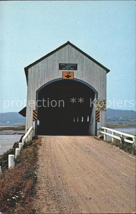 New Brunswick Upper Dorchester Covered Bridge