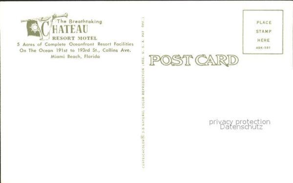 Miami Beach Breathtaking Chateau Resort Motel – Bild 2