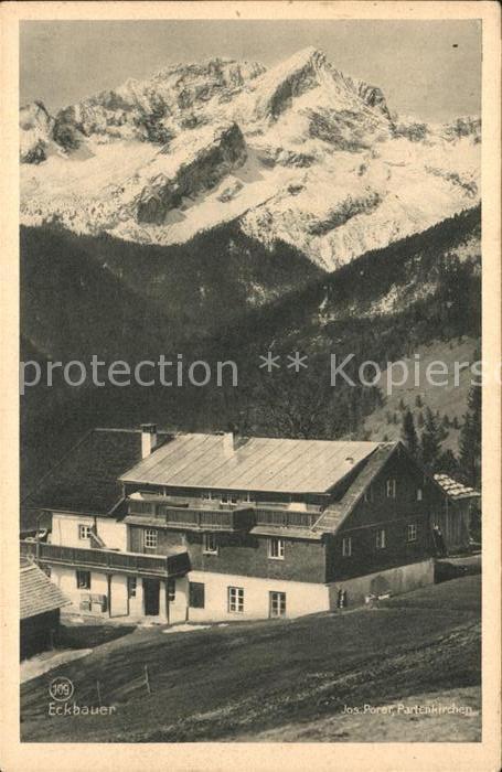 Garmisch-Partenkirchen Eckbauer Partnachklamm