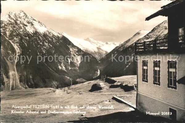 Krimml Alpengasthof Filzstein Wasserfall Achte