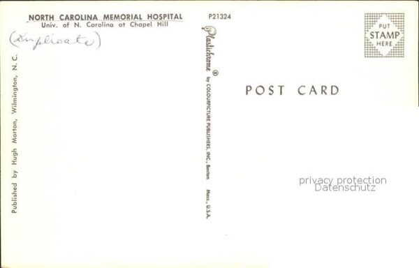 North Carolina US-State Memorial Hospital – Bild 2