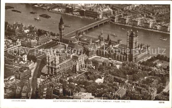 London Westminster Abbey Houses Parliament Fli