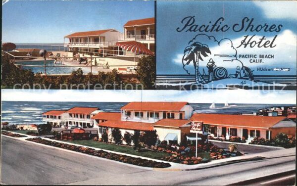 San Diego California Pacific Shores Hotel Pacific Beach Cali