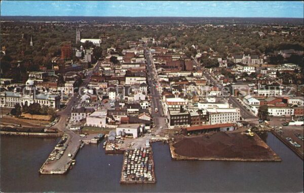 Kingston Ontario Fliegeraufnahme St Lawrence River Lake