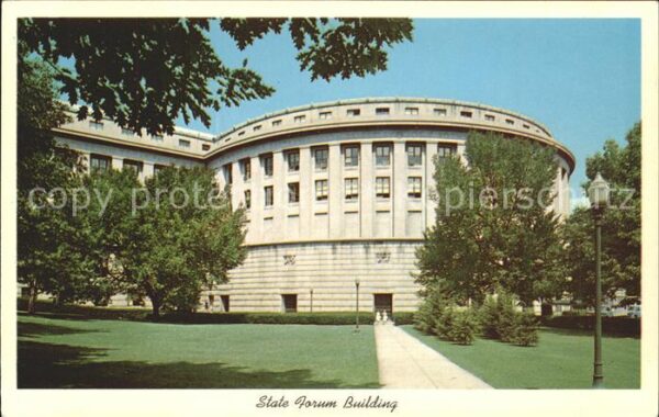 Harrisburg Pennsylvania State Forum Building