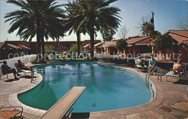 Phoenix Arizona Rose Bowl Motor Hotel