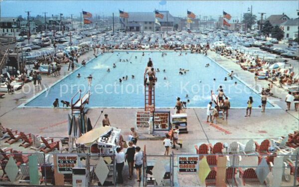 Seaside Heights Olympic size salt water pool Casino Amu
