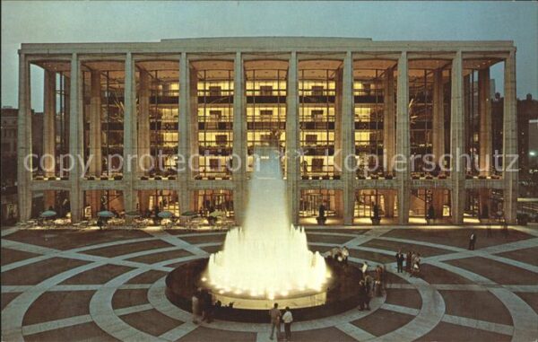 New York City Lincoln Center Performing Arts Philharm