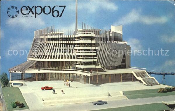 Montreal Quebec Expo 67 Pavillon de la France