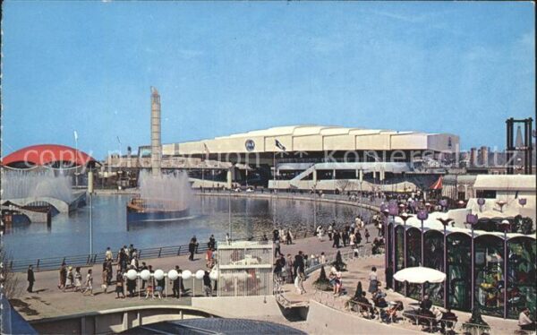 New York City Industrial Area Worlds Fair Looking acr