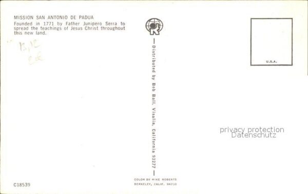 Jolon Mission San Antonio de Padua – Bild 2