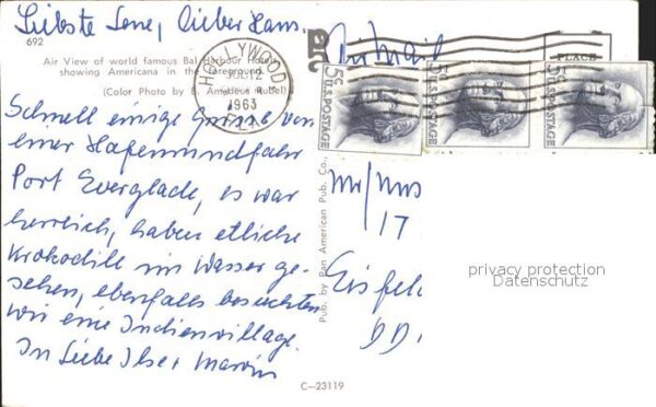 Miami Beach Fliegeraufnahme famous Bal Harbour Hote – Bild 2