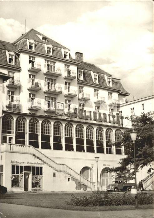 Heringsdorf Ostseebad Usedom FDGB Erholungsheim Solidarität