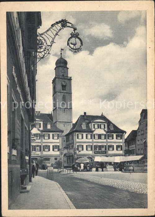 Bad Mergentheim Marktplatz