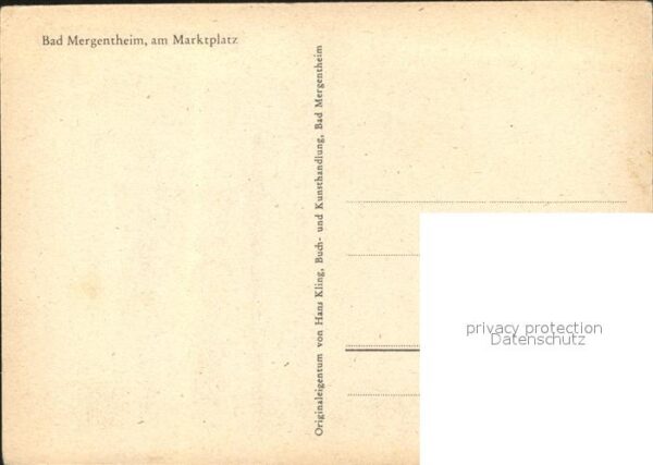 Bad Mergentheim Marktplatz – Bild 2